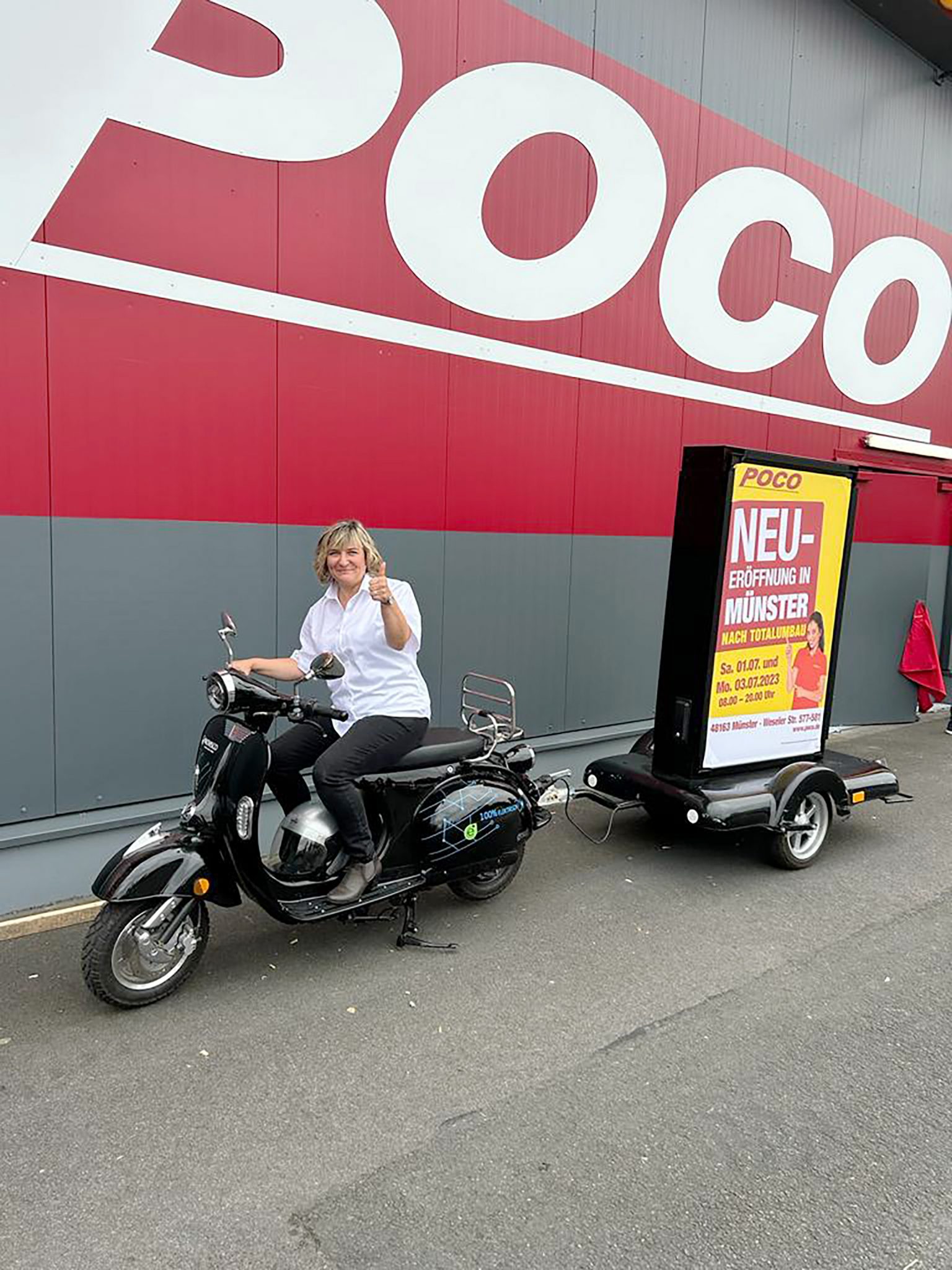 Münster Modernisierter Einrichtungsmarkt kommt gut an POCO